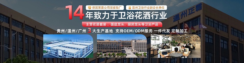 14年致力于卫浴花洒行业banner 14年致力于卫浴花洒行业banner